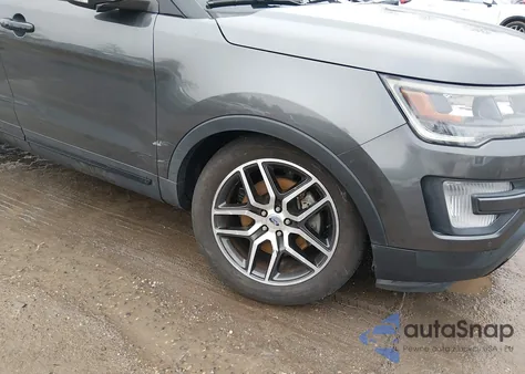 2017 Ford Explorer Sport из США, поврежденный, VIN 1FM5K8GT7HGE18066